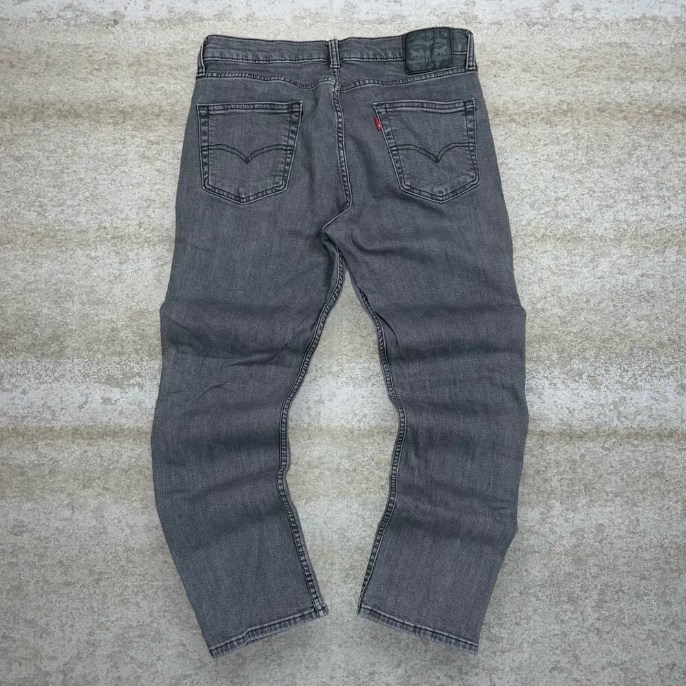 Vintage Y2K Levis Jeans 511 34x30 Slim Fit Smoke Black Wash Denim Red Tab
